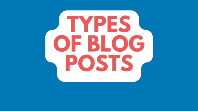 Top 5 Types of Blog Posts